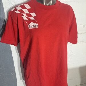 Vintage Marlboro Single Stitch Racing Graphic Tee.